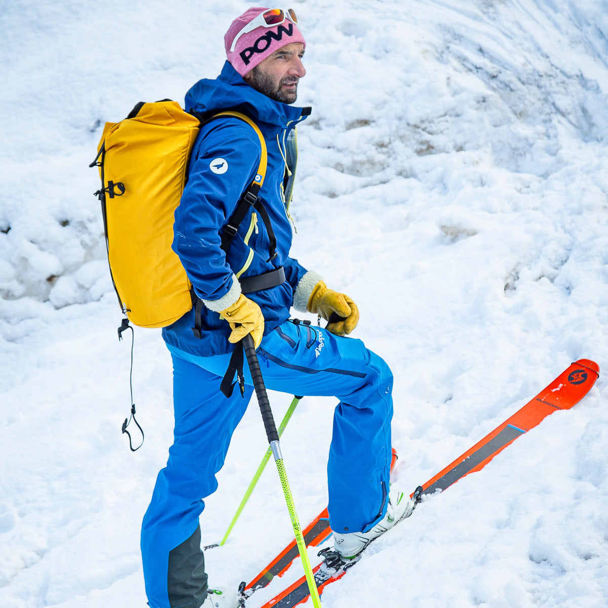 Pantalon De Ski FREE SOLDIER Homme - Imperméable, Coupe-Vent, Doublé Polaire Pour Randonnée Hiver