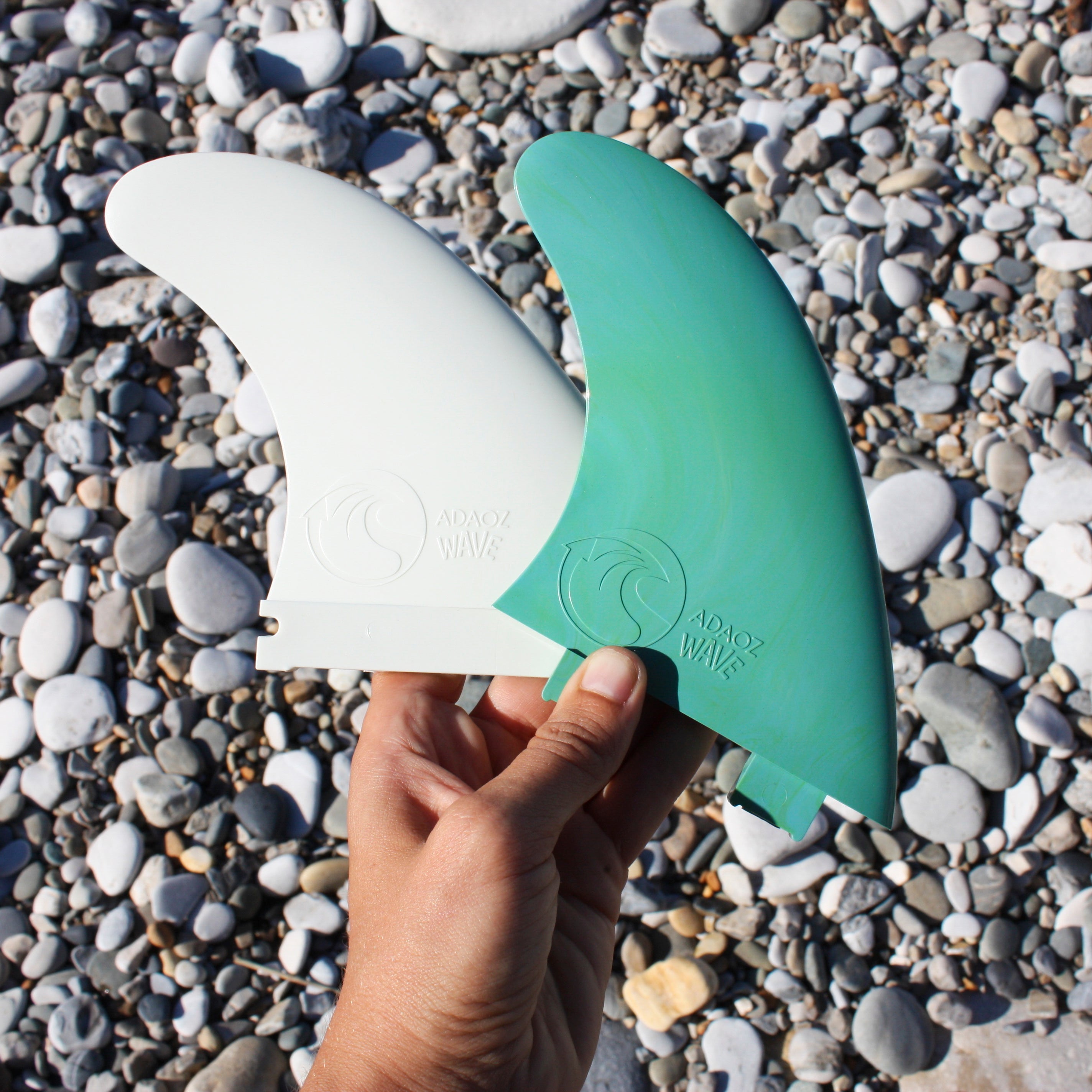 Set de 3 Dérives de surf en plastique recyclé compatibles Future Fins