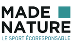 Logo Made Nature, le sport écoresponsable sélection de vêtements et équipements sport et sportswear en matières recyclées, bio, fabriqué en France ou en Europe, en matières labelisées OekoTex, GOTS, Econyl, certifiés Bluesign ou Fairwear foundation
