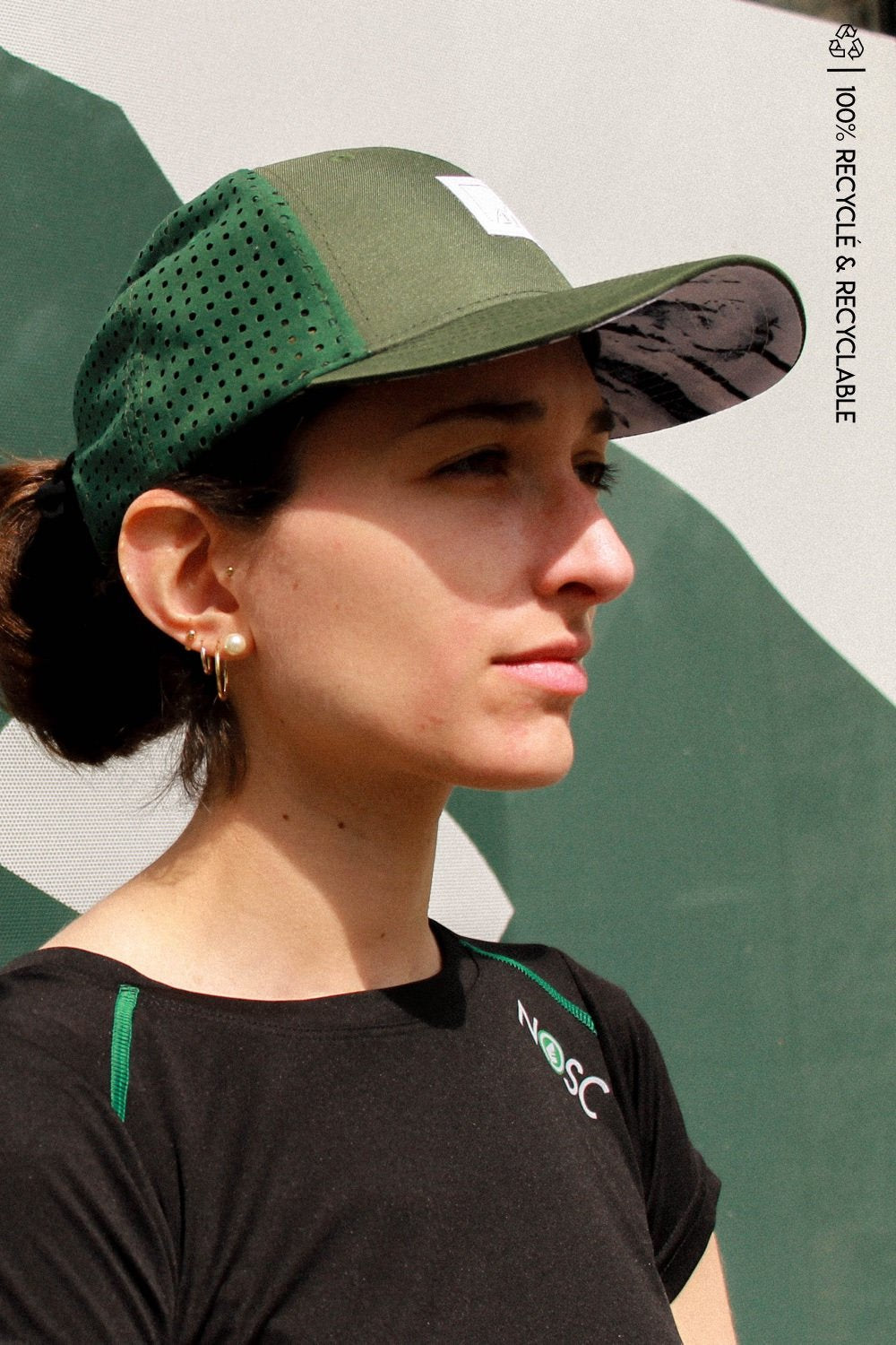 WILD CAP – casquette technique recyclée [green wild]