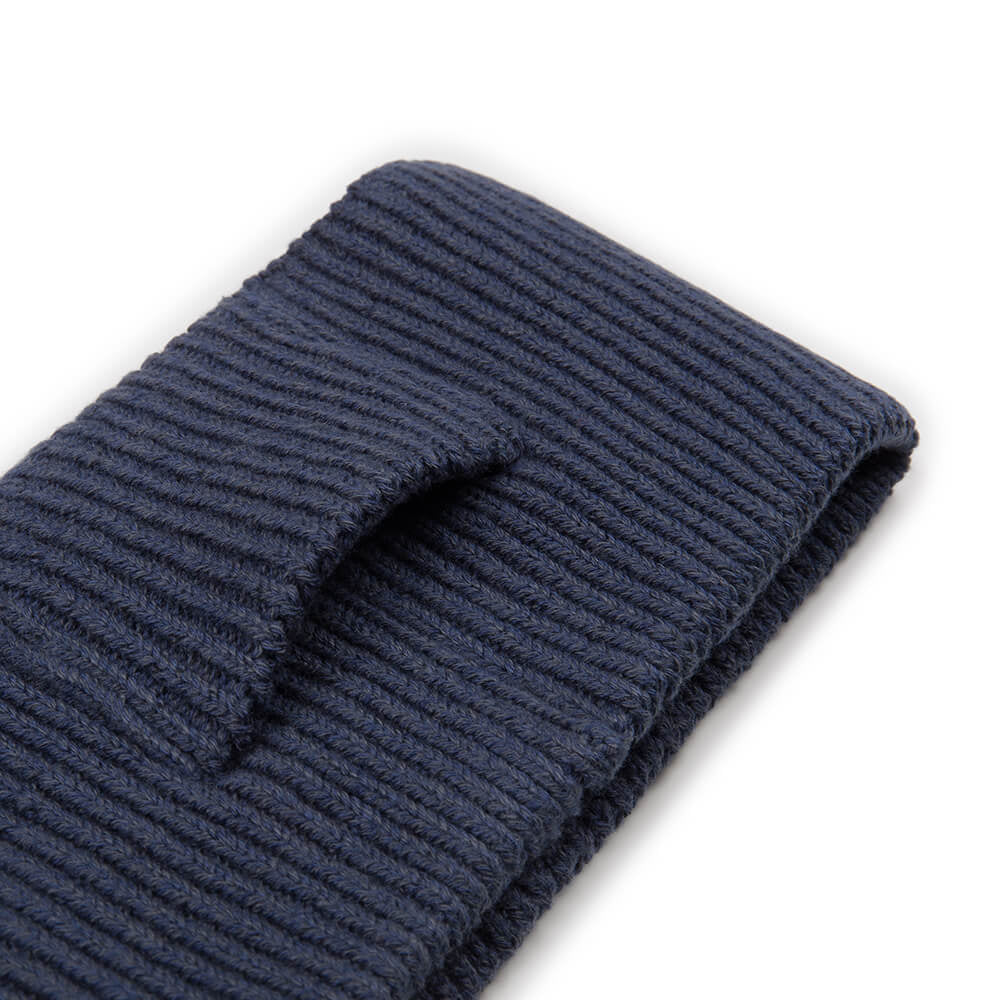 Bandeau unisexe Bleu Marine coton bio