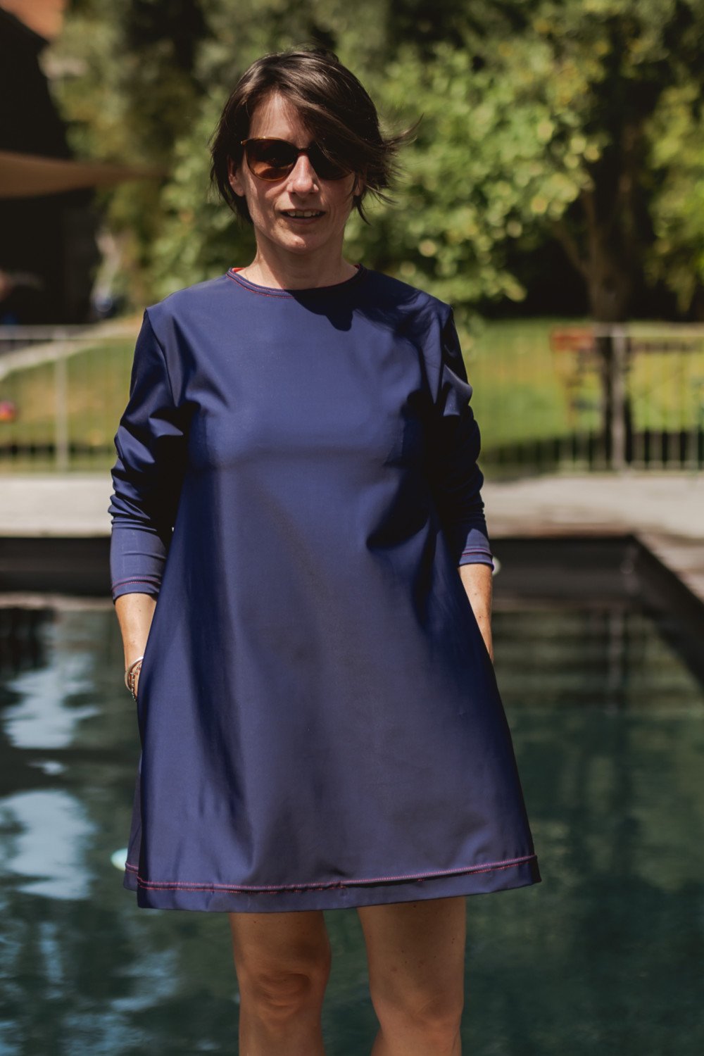 Robe de Bain Anti-UV Femme Made in France