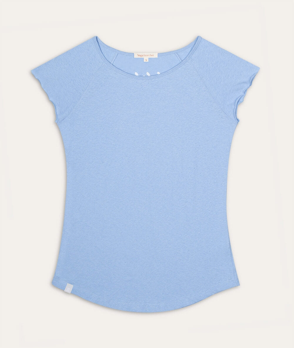 SAYA - Tee-shirt en coton lin