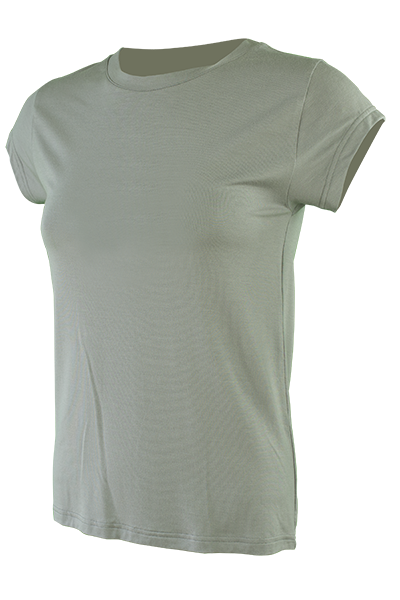 Tee-shirt « LA BOURGEOISE Sans Marquage » Femme Gris Clair